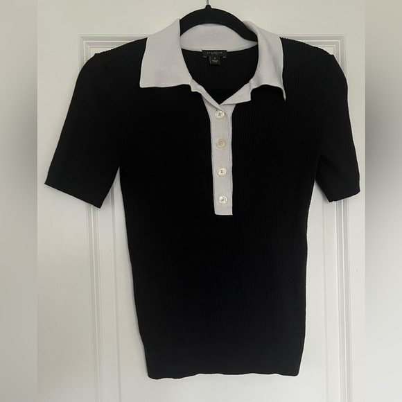 Ann Taylor Factory Tops - Ann Taylor Factory Ribbed Knit Top Sz M